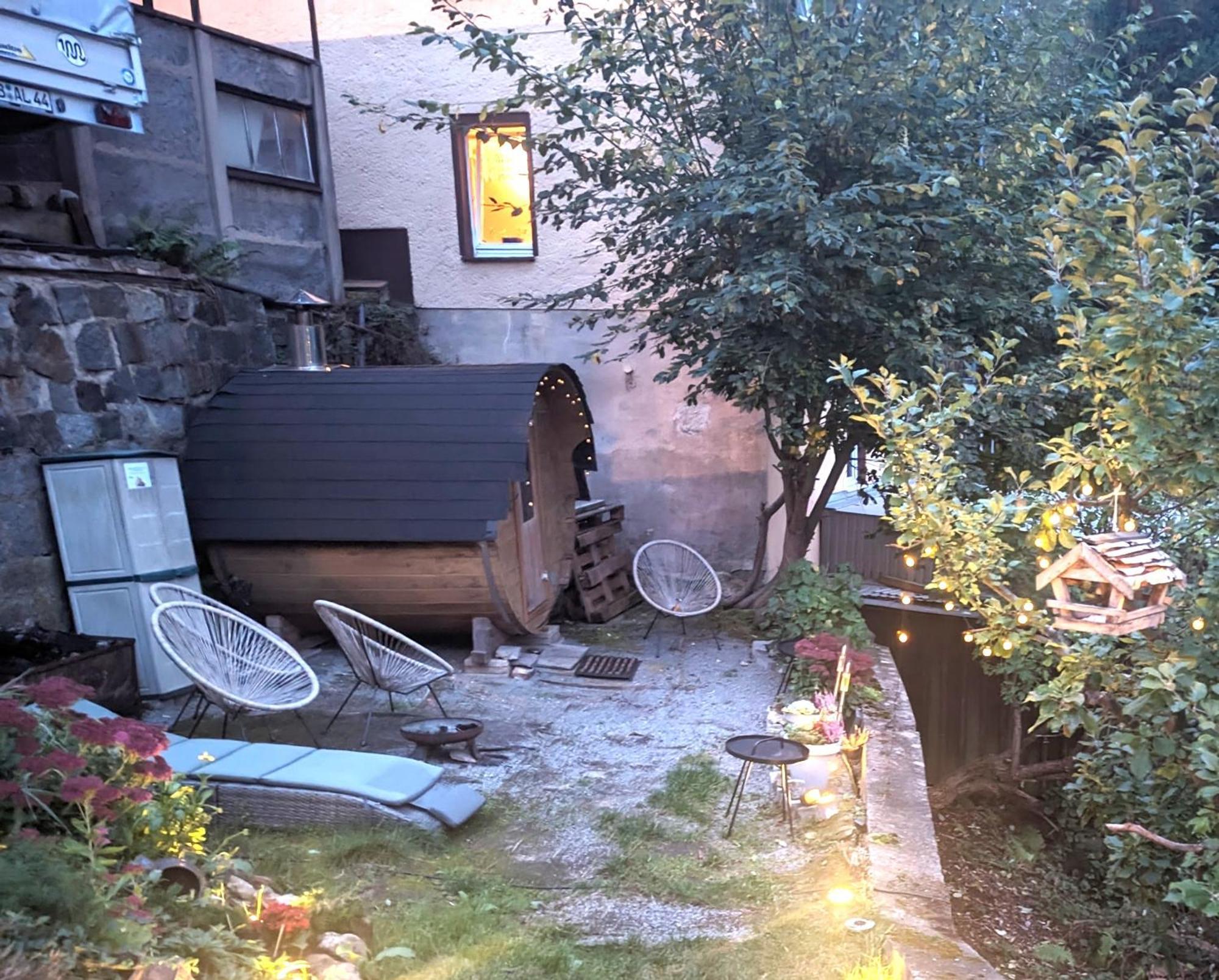 F2 - Urlaubsmagie Sauna, Whirlpool, Pool & Garten Sebnitz Dış mekan fotoğraf