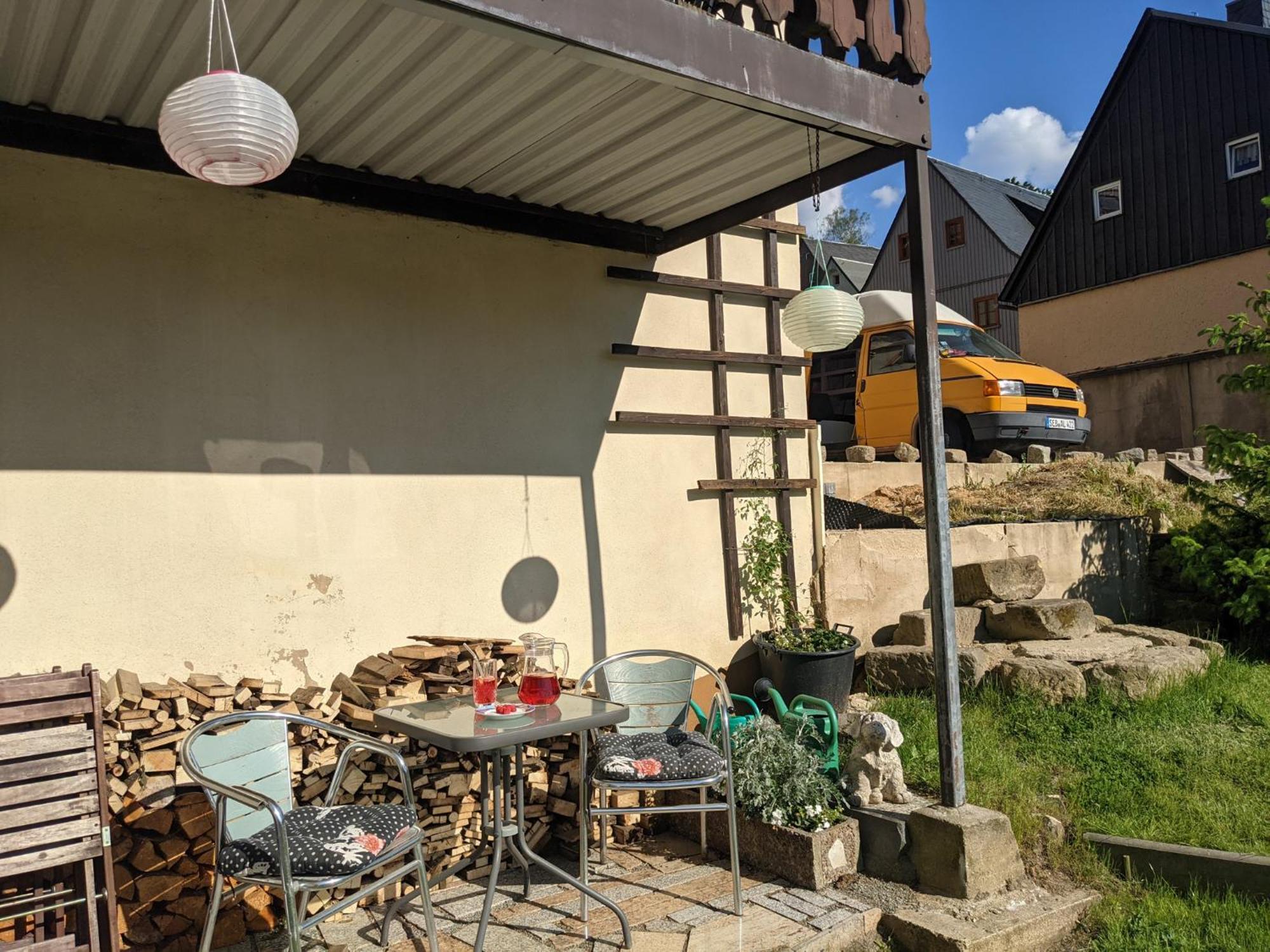 F2 - Urlaubsmagie Sauna, Whirlpool, Pool & Garten Sebnitz Dış mekan fotoğraf